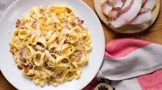 Tagliatelle alla carbonara