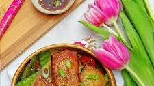 Teriyaki Chicken Cabbage Egg Rolls