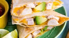 Teriyaki Chicken Quesadilla