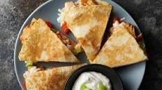 Teriyaki Chicken Quesadillas