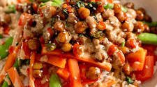 Teriyaki Chickpea Rice Bowl