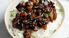 Teriyaki eggplant