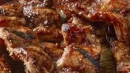 Teriyaki Pork Skewers with Sesame Dipping Sauce