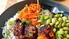 Teriyaki Salmon Bowls