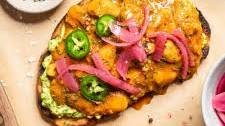 The Best Avocado Toast with Curried Butter Beans