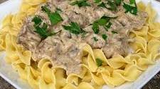 The Best Beef Stroganoff with White Truffle