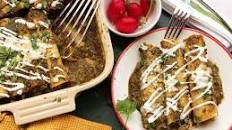 The Best Creamy Chicken Enchiladas
