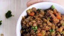 The Best Lentil Recipe: Lentils with Kielbasa
