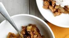 The Easiest Apple Crisp