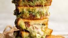 The Ultimate Pesto Grilled Cheese