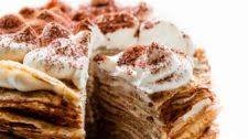 Tiramisu Crepe Cake