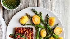 Tofu Steak with Chimichurri Sauce