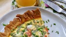Tomato Basil Quiche