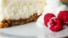 Vanilla Bean Cheesecake with White Chocolate Mousse