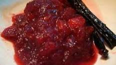 Vanilla Cranberry Sauce