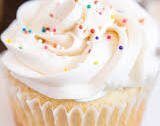 Vanilla Cupcakes with Vanilla Buttercream