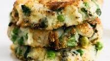 Veg-Packed Crab Cakes