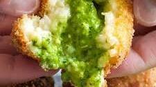 Vegan Arancini with Pesto