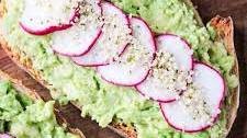 Vegan Avocado Toast with Radish