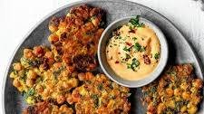 Vegan Chickpea Sweetcorn Fritters