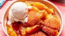 Vegan Peach Cobbler