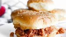 Vegan Sloppy Joe's