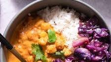 Vegan Tomato Chickpea Curry