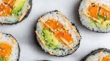 Vegetarian Sweet Potato Sushi Roll