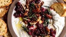 Whipped Goat Cheese with Cranberries and Pecans