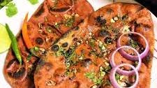 Whole Wheat Beetroot Garlic Naan