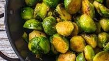 Wok Stir-Fried Brussels Sprouts