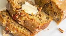 Zucchini Bread with Maple Glaze