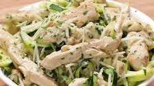 Zucchini Noodle Chicken Alfredo Recipe by Tasty