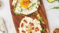 10-Minute Crispy Feta Fried Eggs with Avocado