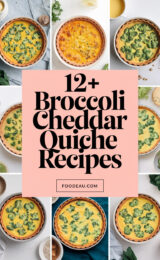 12+ Amazing Broccoli Cheddar Quiche Recipes You’ll Love to Make! 12-broccoli-cheddar-quiche-recipes-ccccc-66301