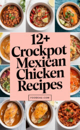 12+ Favorite Crockpot Mexican Chicken Recipes for Easy Weeknight Dinners 12-crockpot-mexican-chicken-recipes-ccccc-22637