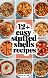 12+ Favorite Easy Stuffed Shells Recipes You’ll Love to Make! 12-easy-stuffed-shells-recipes-ccccc-20281