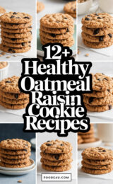 12+ Healthy Oatmeal Raisin Cookie Recipes You'll Love to Bake! 12-healthy-oatmeal-raisin-cookie-recipes-ccccc-63280