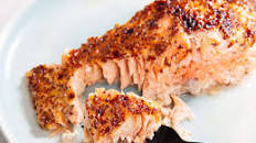 15-Minute Honey-Mustard Salmon Recipe