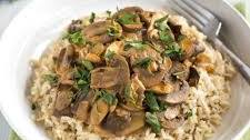 15 Minute Mushroom Stroganoff
