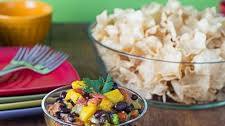 2 Minute Spicy Mango Pico de Gallo Salsa