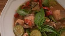 20-Minute Thai Red Curry Salmon with Basil