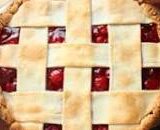 3 Ingredient Cherry Lattice Pie