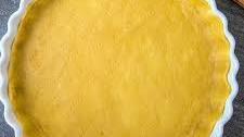 3 Ingredient Pie Crust (with olive oil)