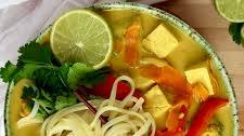 30-Minute Creamy Dreamy Coconut Tofu Curry Noodle Soup