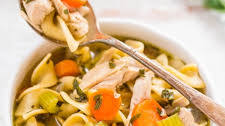 30-Minute Leftover Turkey Noodle Soup
