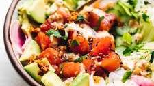 30-Minute Salmon Poke Bowls