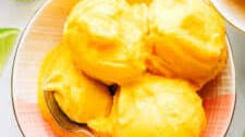 5-Minute Mango Lime Sorbet