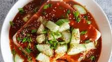 5-minute Peanut Sauce Cold Tofu