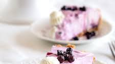 6 Ingredient Blueberry Lemonade Cream Pie Recipe